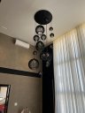 Ver mais imagens de Lustre Pendente para Sala Pé Direito Duplo Big Boss Preto