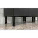 Ver imagem 3 de Balcão Cozinhas Itatiaia Midi Pop Art I3 2 Gavetas e 3 Portas Grafite