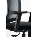 Ver imagem 7 de Cadeira para Escritório Presidente Giratória Ergonômica New Opus Roal Preto Encosto em Tela