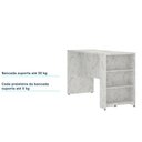 Ver imagem 6 de Bancada Mesa Gourmet para Cozinha com Painel Suprema Luciane Móveis