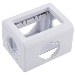 Caixa Sobrepor Eletroduto Canaleta Lizflex Tramon 57304050 - 1