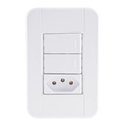 Ver imagem 2 de 2 Interruptor Paralelo Tomada 10a Tablet 57240074