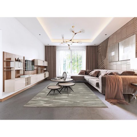 Tapete para Sala Unique Plus Sombras 2,00x2,90 São Carlos
