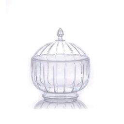 BOMBONIERE ACRILICA PARAMOUNT 1.50L TRANSPARENTE - 1