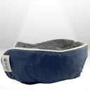 Ver imagem 5 de Cama para Cachorro Gato Caminha Pet 55 X 55cm Tam M Azul Claro
