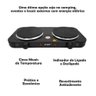 Fogão Portátil Elétrico 2 Bocas - 2.000 Watts - 110v Fix - 3
