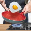 Ver mais imagens de Airfryer Visor Glass Philco 7L e Panela Polishop Sauté Grand Vermelha 24cm | 220V