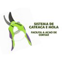 Ver imagem 2 de Tesoura para Poda Corte Reto 200mm Palisad