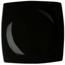 Ver imagem 2 de Prato Raso Porcelana Sobremesa Oriental Preto 21cm Germer Quadrado Sushi