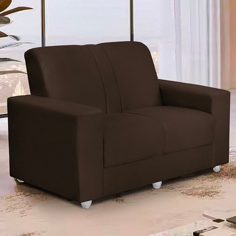 Sofá 1,24m 2 Lugares Suede Roma