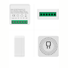 Mini Interruptor Inteligente 16a Wifi Diy Suporta 2 Vias de Controle, Módulo de Automação Residencia - 1