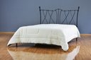 Ver mais imagens de Cama de Ferro Princesa Viúva - sem Peseira - Preto Fosco