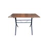 Jogo Mesa 120x70 para Restaurante Comércio Imbuia com 4 Cadeiras Gruvyer Preta Ecomhome - 3