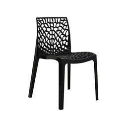 Jogo Mesa 120x70 para Restaurante Comércio Imbuia com 4 Cadeiras Gruvyer Preta Ecomhome - 6