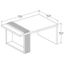 Ver imagem 2 de Mesinha De Centro Chanel Decor Ambientes 8020
