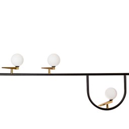 Pendente Bem-Te-Vi Preto Dourado para 3xg9 Bella Tr007 St2333 - 5