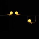 Ver imagem 6 de Pendente Bem-Te-Vi Preto Dourado para 3xg9 Bella Tr007 St2333