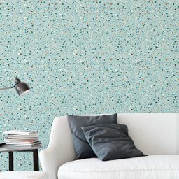 Papel de Parede Vinílico Terrazzo Granilite Lavável 3m - 2