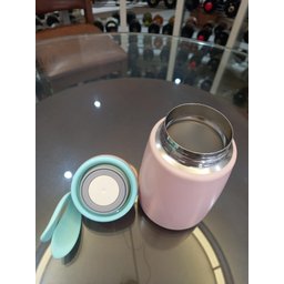 Garrafa Térmica Coelho 300 Ml - Rosa - 2