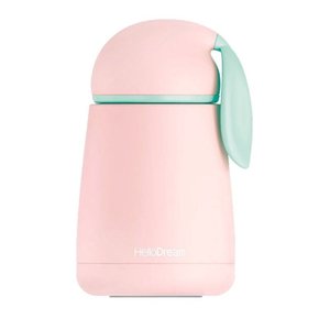 Garrafa Térmica Coelho 300 Ml - Rosa
