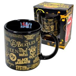Caneca de Cerâmica 300 Ml Banda De Rock in Roll - 2