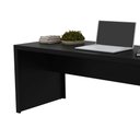 Ver mais imagens de Kit Escritório e Home Office com Mesa e Estante 5 Nichos Cor:preto