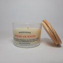 Ver imagem 4 de Vela Aromática Decorativa Brilho de Natal com Pavio de Algodão e Cera de Coco 120GR Essência Premium