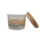 Ver imagem 2 de Vela Aromática Decorativa Brilho de Natal com Pavio de Algodão e Cera de Coco 120GR Essência Premium