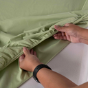 Ver imagem 3 de Jogo de Lençol Simples Encantare Roupa de Cama Casal King Size Percal 180 Fios Estampado Ponto Palit