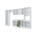 Ver imagem 4 de Cozinha Modulada Celeste Kappesberg 100% Mdf Branco/verde 8 Peças