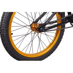 Bicicleta Aro 20" Pro-X BMX - Freelight - Preto e Dourado - 5 Bicicleta Aro 20" Pro-X BMX - Freelight - Preto e Dourado - 5
