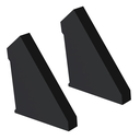 Ver imagem 1 de Kit Acessórios Taschibra para Perfil Sobrepor 1,5x1,7cm Vertex L15 Preto