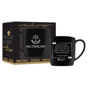 Caneca Porcelana Na Caixa - Curso Nutrição Nutricionista