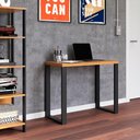 Ver imagem 1 de Kit Mesa Escritório + Estante Nicho Industrial 100% Mdf