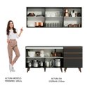 Ver imagem 6 de Armário de Cozinha Compacta 180cm Preto Reims Madesa 80