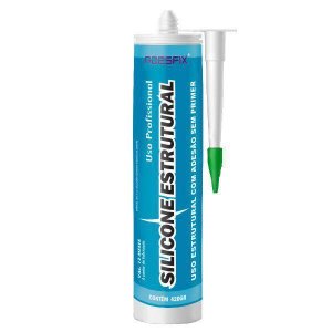 Silicone Estrutural Cartucho 400gr Adesfix Cor Cinza