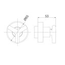 Ver imagem 2 de Acabamento para Registro 1/2, 3/4 e 1 Triplus Docol