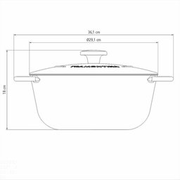 Caçarola Tramontina Trento em Ferro Esmaltado com Revestimento Interno em Antiaderente Starflon Exce - 4