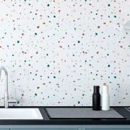 Papel de Parede Adesivo Terrazzo Granilite Sala Quarto 12m - 2