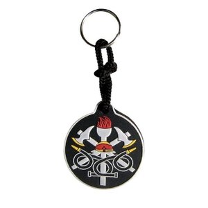 Chaveiro Emborrachado Bombeiro