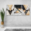 Ver imagem 4 de Kit Quadros Trio Triangle Forms