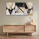 Ver imagem 6 de Kit Quadros Trio Triangle Forms