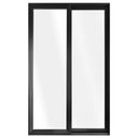 Ver imagem 1 de Porta de Sacada de Correr de Alumínio Preto 2 Folhas Móveis Cmc Classic - 2.10 (a) X 1.50 (l)