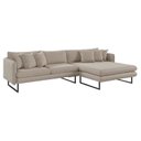 Ver imagem 5 de Sofá 5 Lugares Linho 92cm X 284cm Ricco