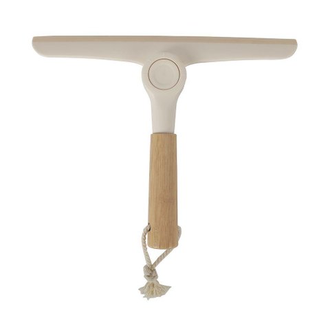 Rodo de Pia Oikos com Cabo de Bambu Dobrável Off-white