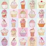 Papel Parede Adesivo Cupcake Doce Confeitaria Cozinha 10m - 4