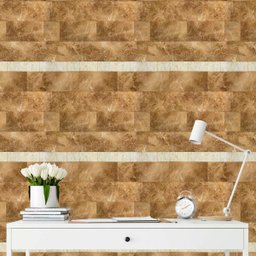 Papel De Parede Adesivo Mármore Pedra Bege Natural Sala 10m - 2