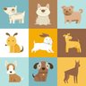 Papel Parede Adesivo Desenho Cachorro Animal Pet Sala 5m - 1