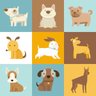 Papel Parede Adesivo Desenho Cachorro Animal Pet Sala 3m - 1