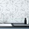 Papel de Parede Adesivo Mármore Branco Marble Carrara 3m - 3